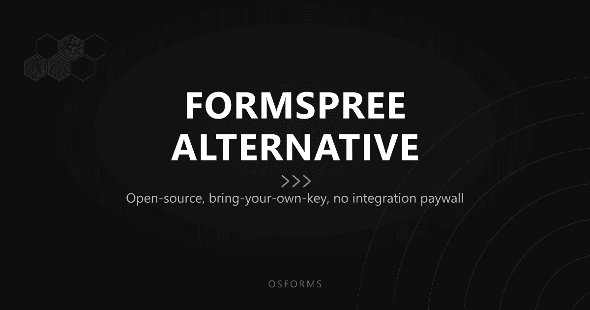The Best Open-Source Formspree Alternative